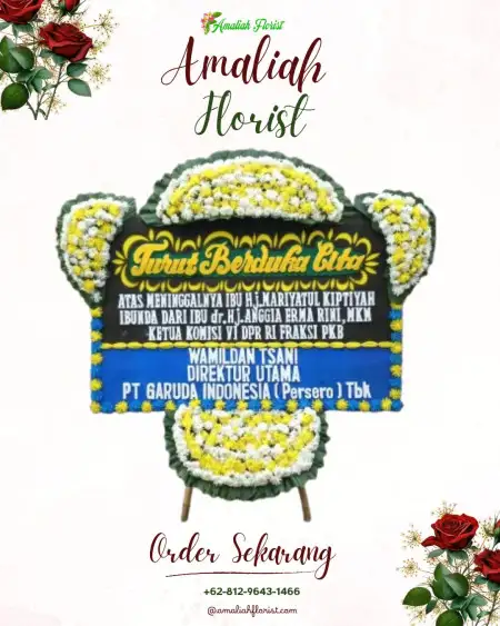 Papan Bunga Duka Ende